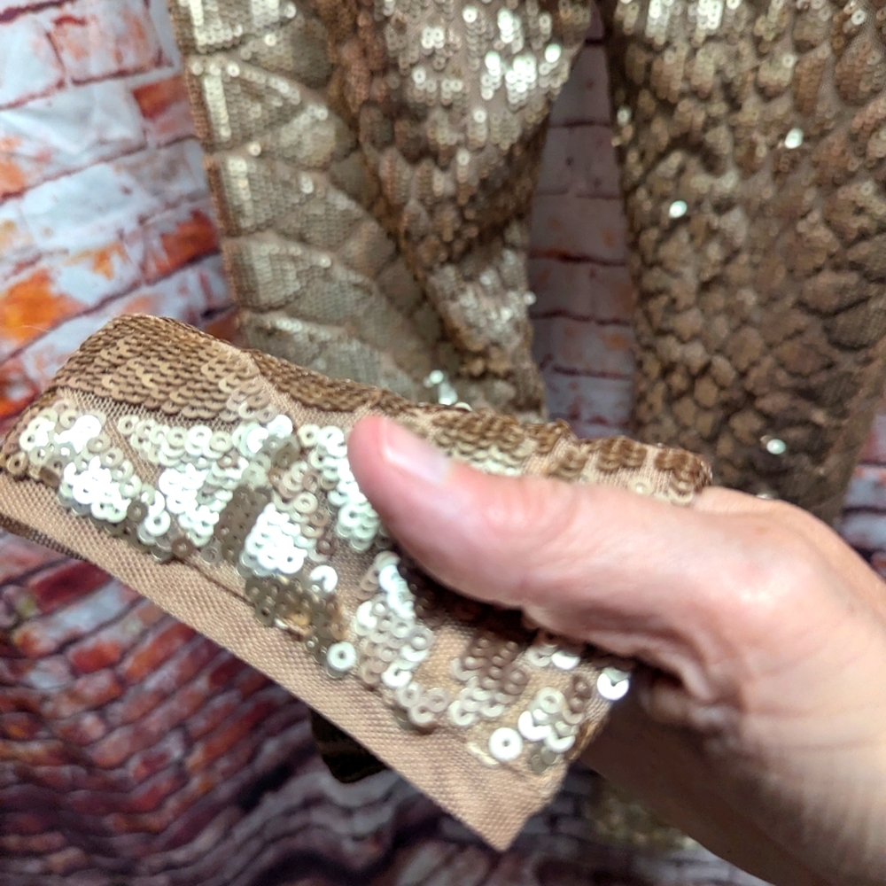 BCBG sequin leggings XS - Picture 2 of 7
